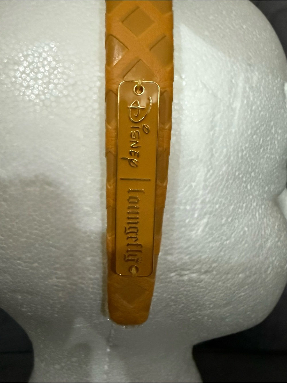 Loungefly Disney parks Mickey Waffle Ear Headband with Bow. HTF NEW Collectible - Picture 8 of 12